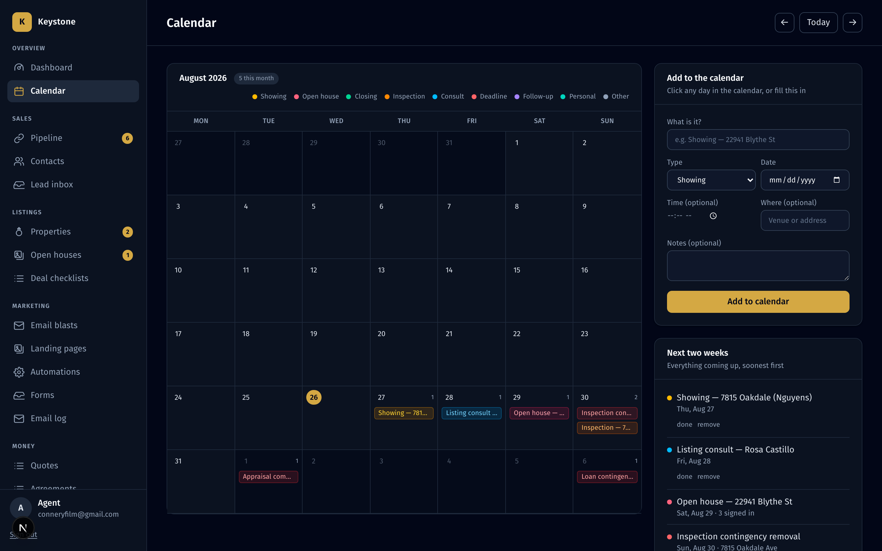 Calendar